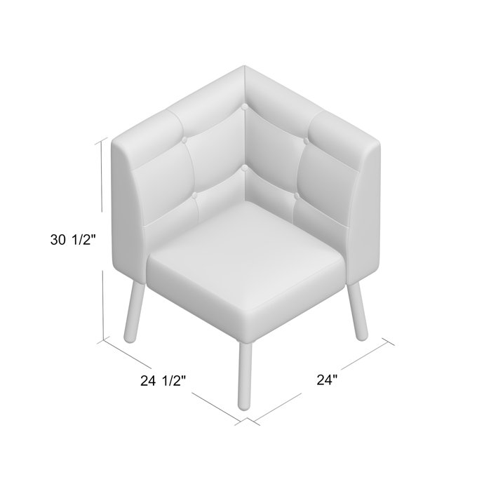 Corrigan Studio® Upholstered Slipper Chair & Reviews Wayfair